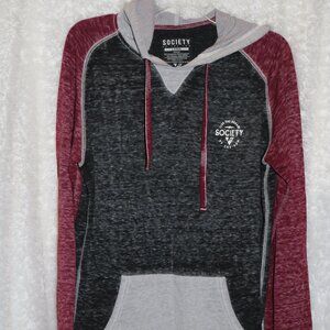 The Society of the Sun Men's surf wear pullover hoodie size L